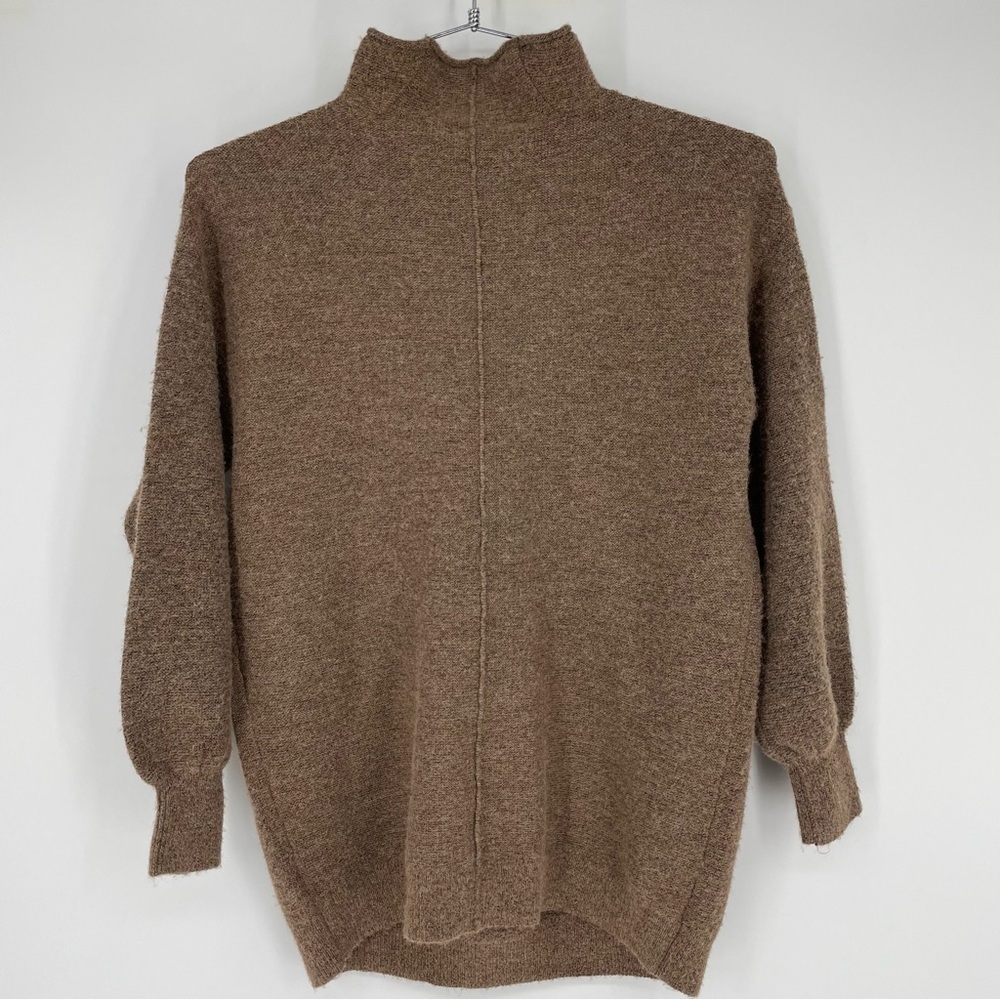 Gentle Fawn Women's Long Sleeve Soft Pullover Sweater brown